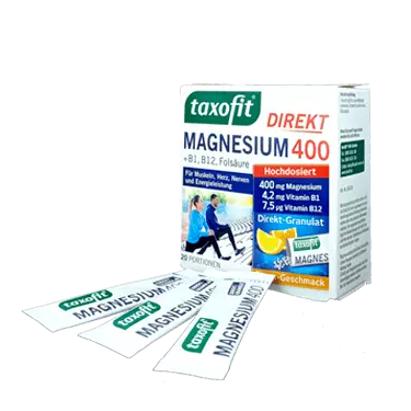 ساشه منیزیم 400 واحدی 20 عددی تاکسوفیت